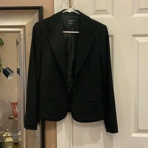 Tahari black blazer size 4